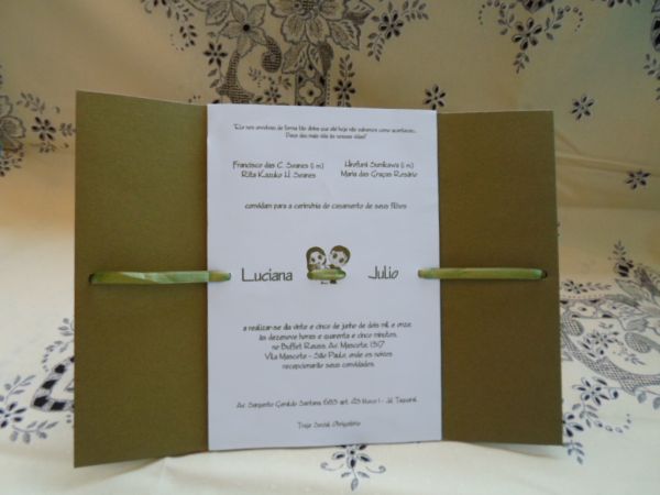 Convite de Casamento